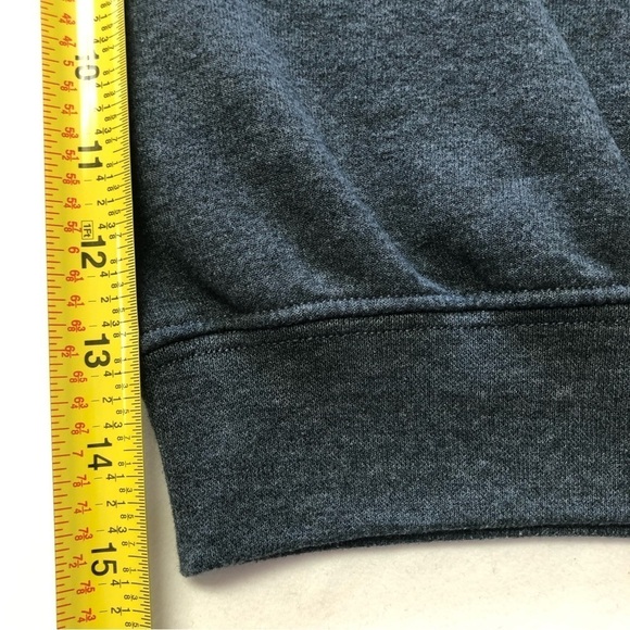 Nwot Embroidered Columbia Icefields Dark Grey Heavy Sweatshirt Unisex Size Small - Picture 8 of 10